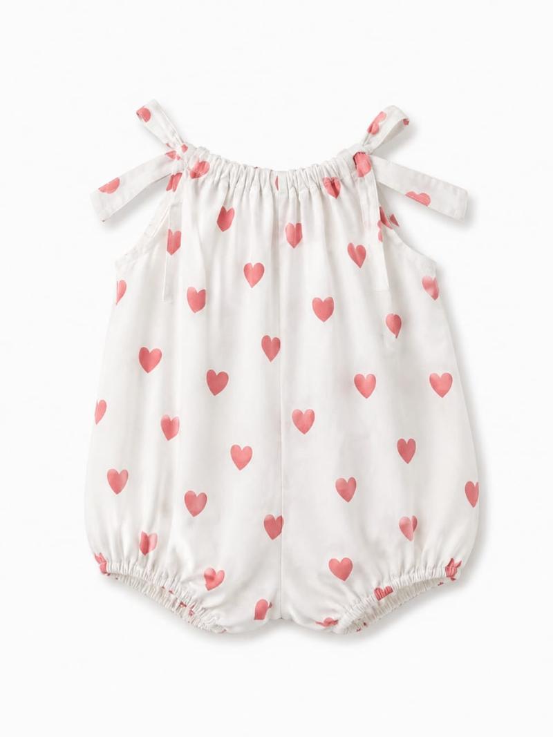 Pink Heart Romper