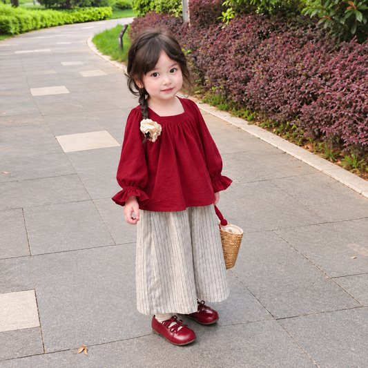 Cherry Charm girl Outfit Set