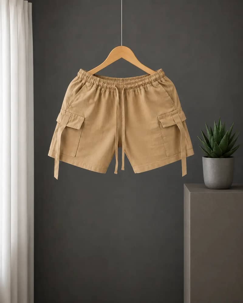Kids Premium Cargo Shorts – Soft Comfortable Casual Bottom for Boys