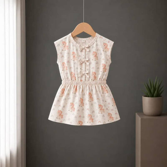 Unicorn Print Frock