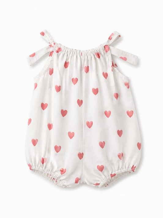 Pink Heart Romper