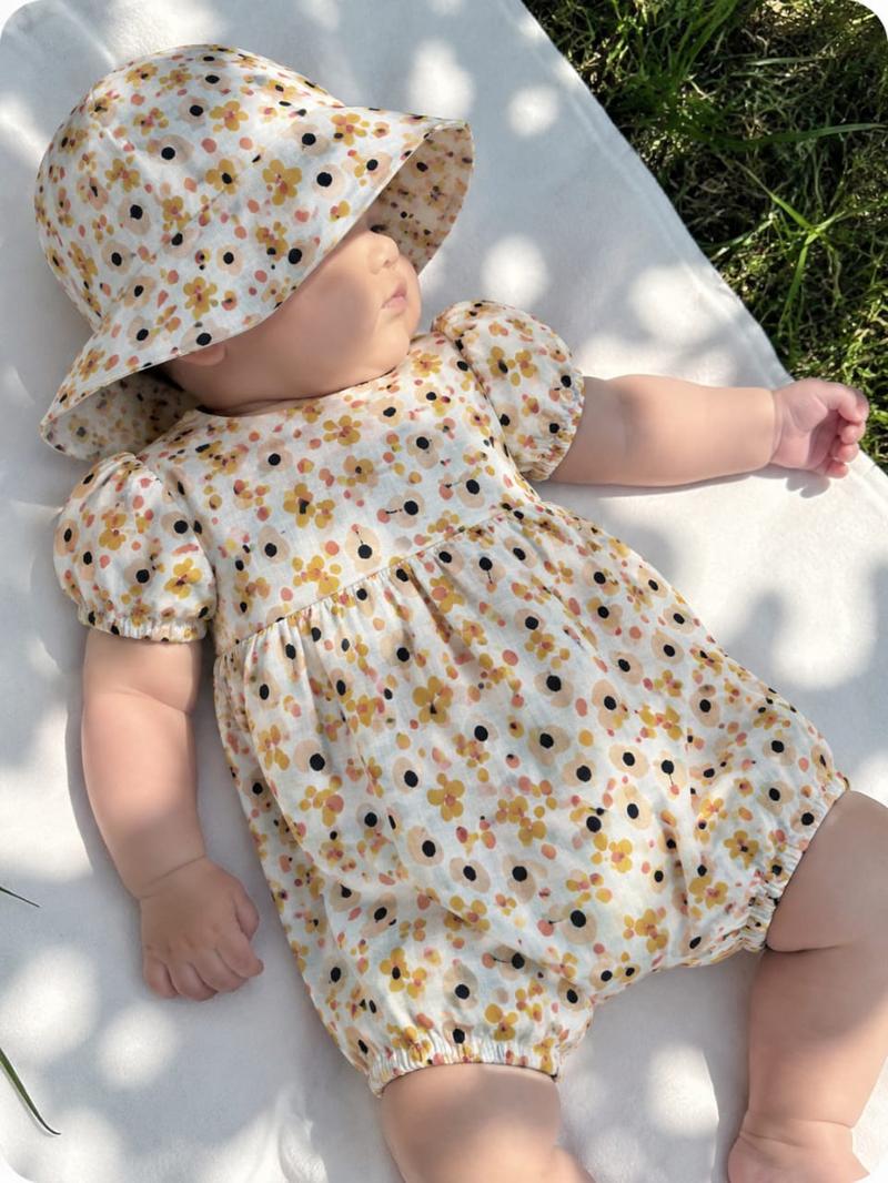 Meadow Floral Print Romper